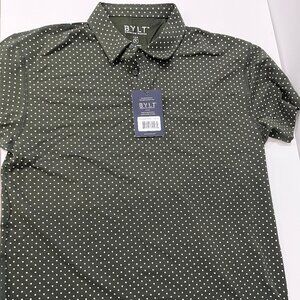 BYLT Lux Dotted Polo